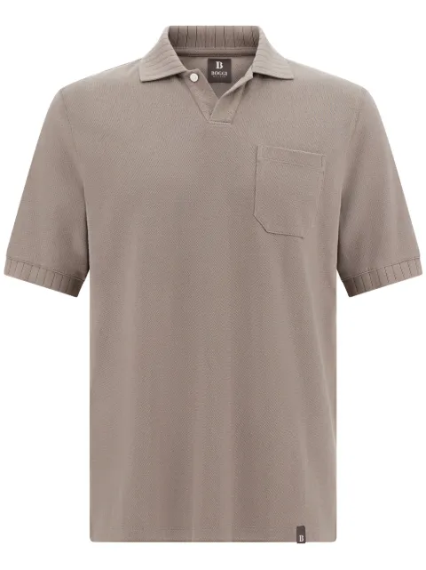 Boggi Milano playera tipo polo de piqué