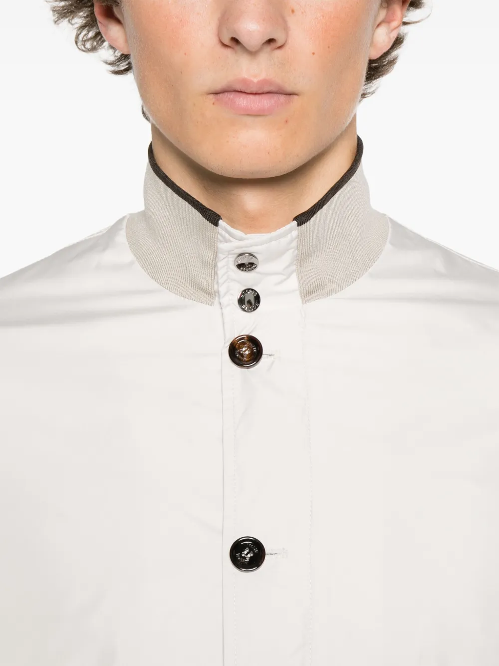 Moorer Mezzano bomberjack Beige
