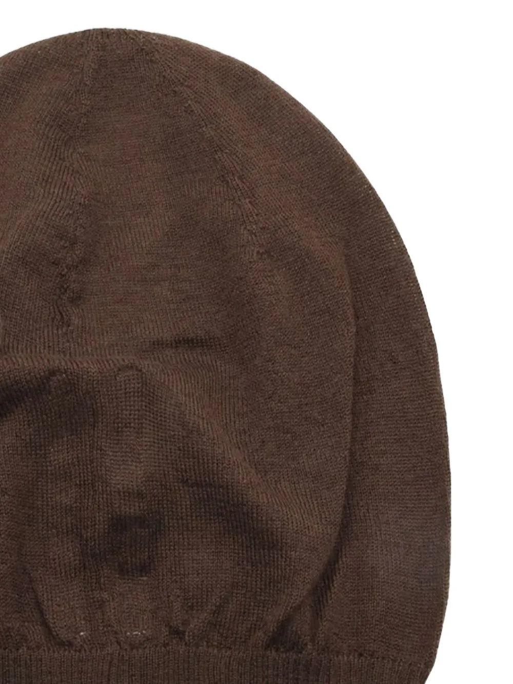 Rick Owens Wollen muts - Bruin