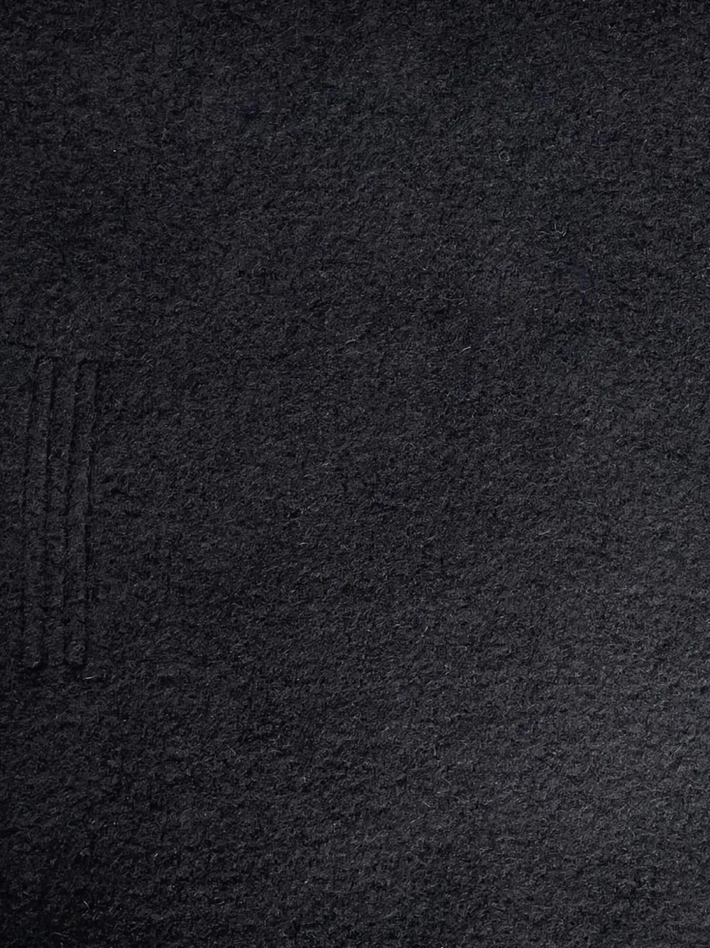 Rick Owens Rechthoekige sjaal - Zwart