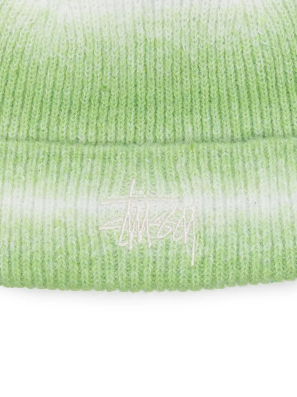 Stüssy Gestreepte muts - Groen