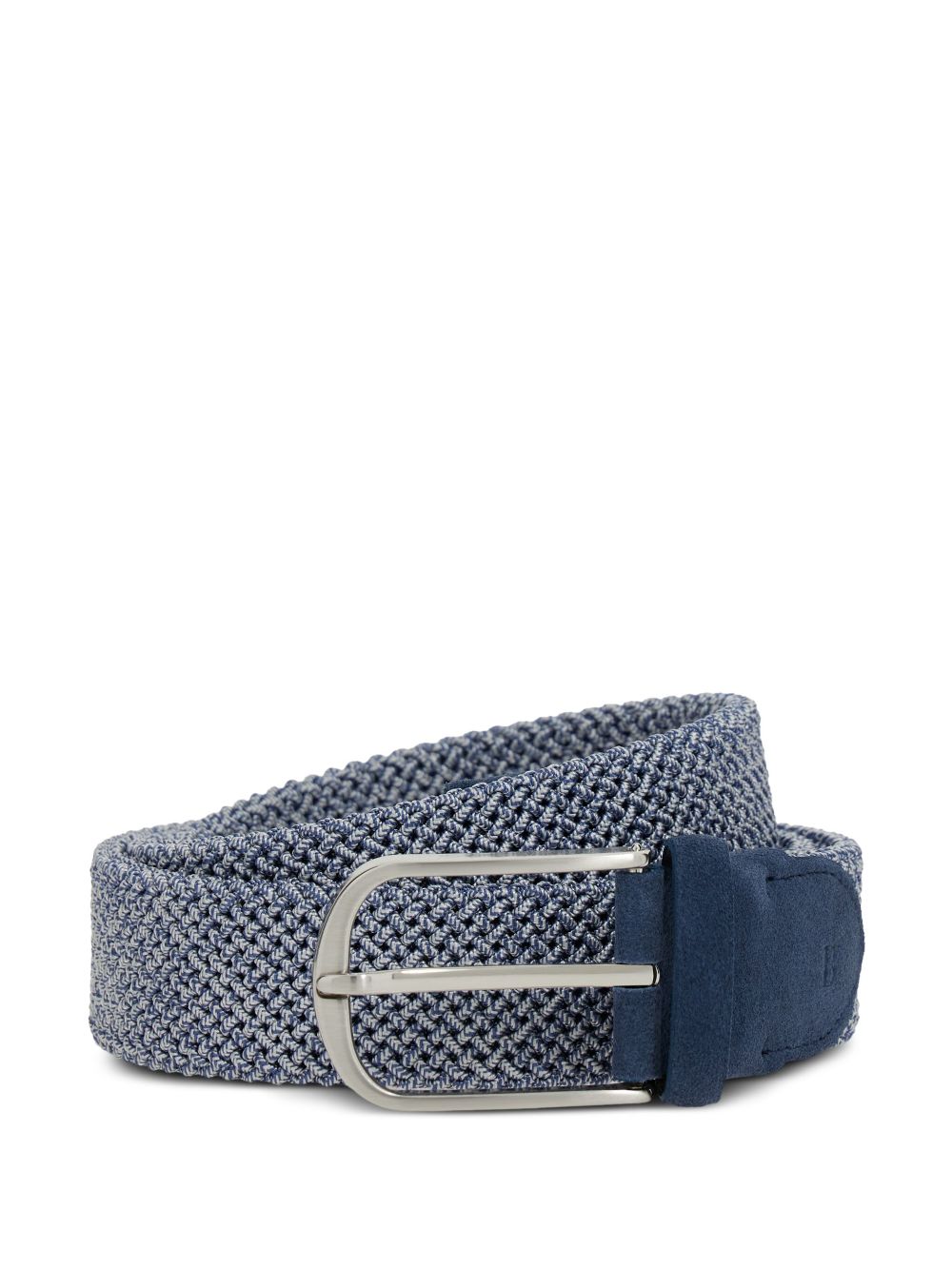 Boggi Milano woven elasticated belt - Blue