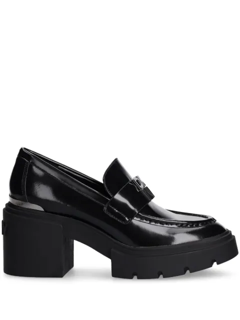 DKNY block-heel loafers