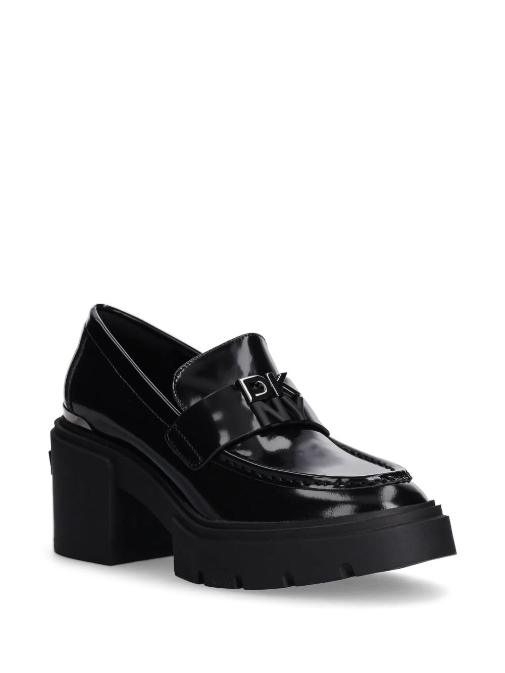 DKNY Loafers met blokhak - Zwart