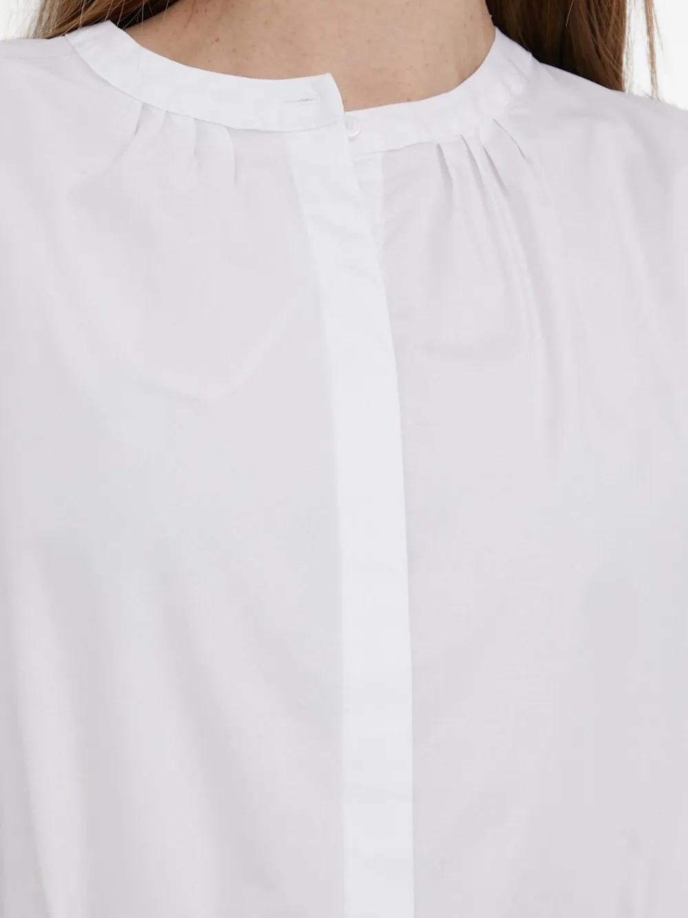 DKNY Gesmockte jurk met gestrikte voorkant Wit