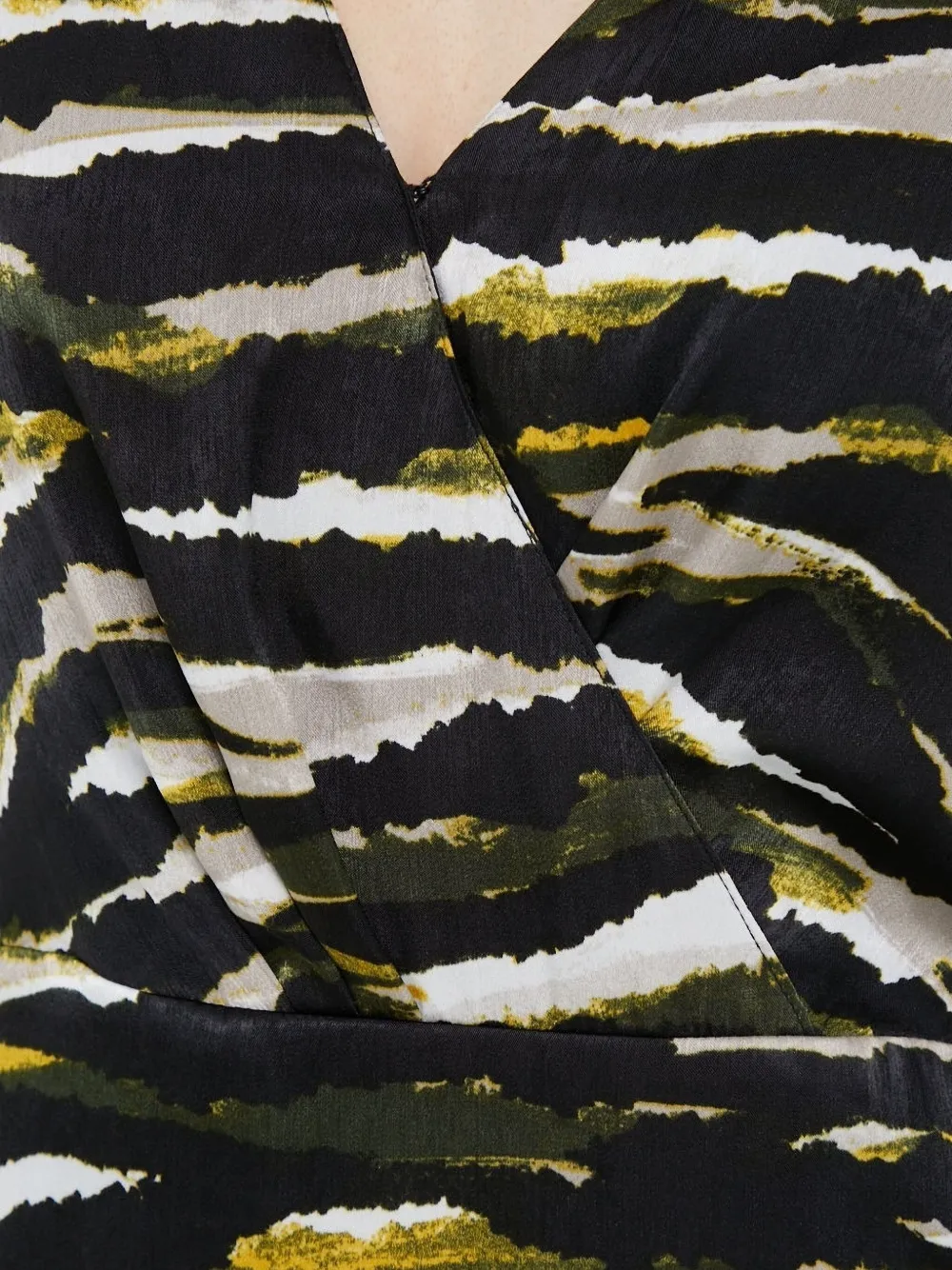 DKNY Mini-jurk met zebraprint Zwart