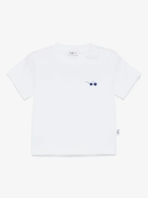Il Gufo motif-embroidered jersey T-shirt