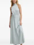 SAMSOE SAMSOE halter-neck maxi dress - Blue