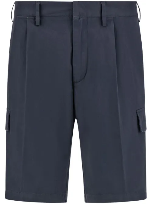 Short en coton à poches cargo - Boggi Milano - Modalova