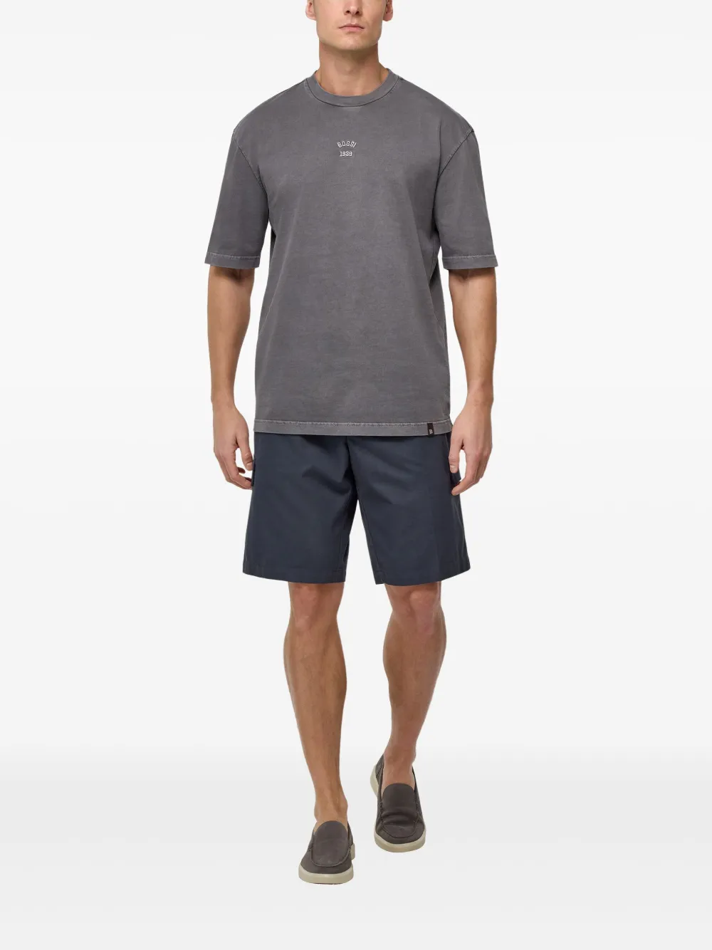 Boggi Milano Cargo shorts - Grijs