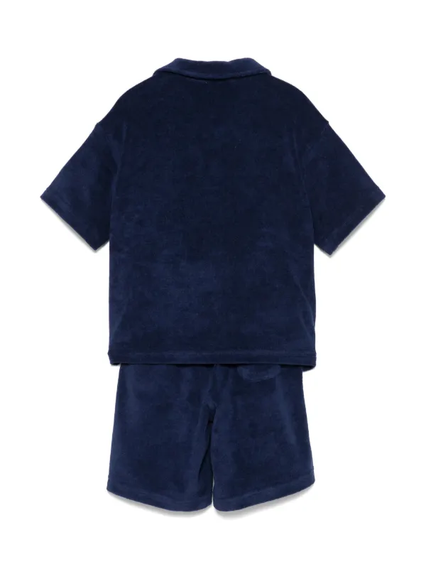 Il Gufo Set De Shorts De Toalla Azul FARFETCH MX