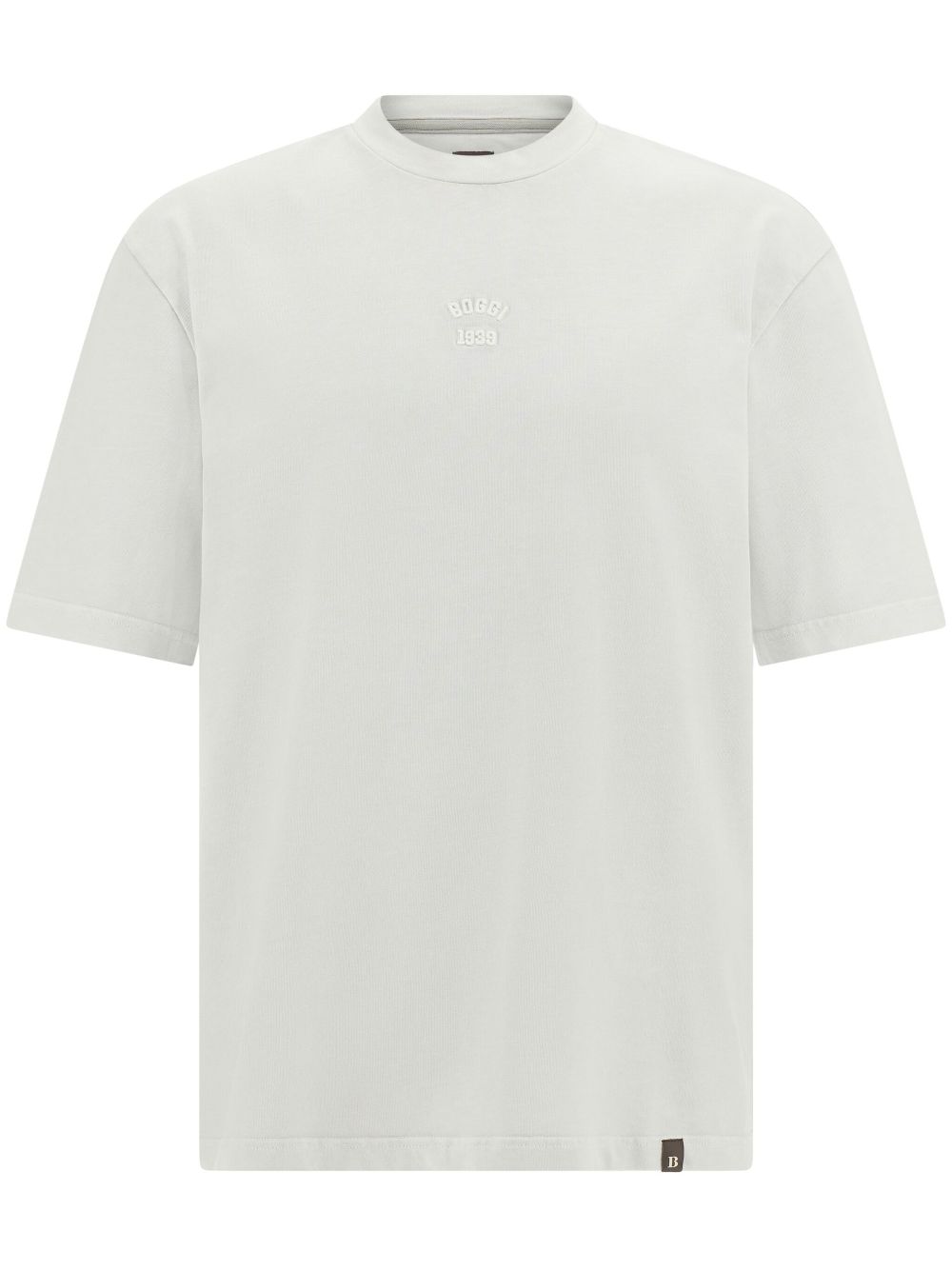 Boggi Milano cotton jersey T-shirt - White