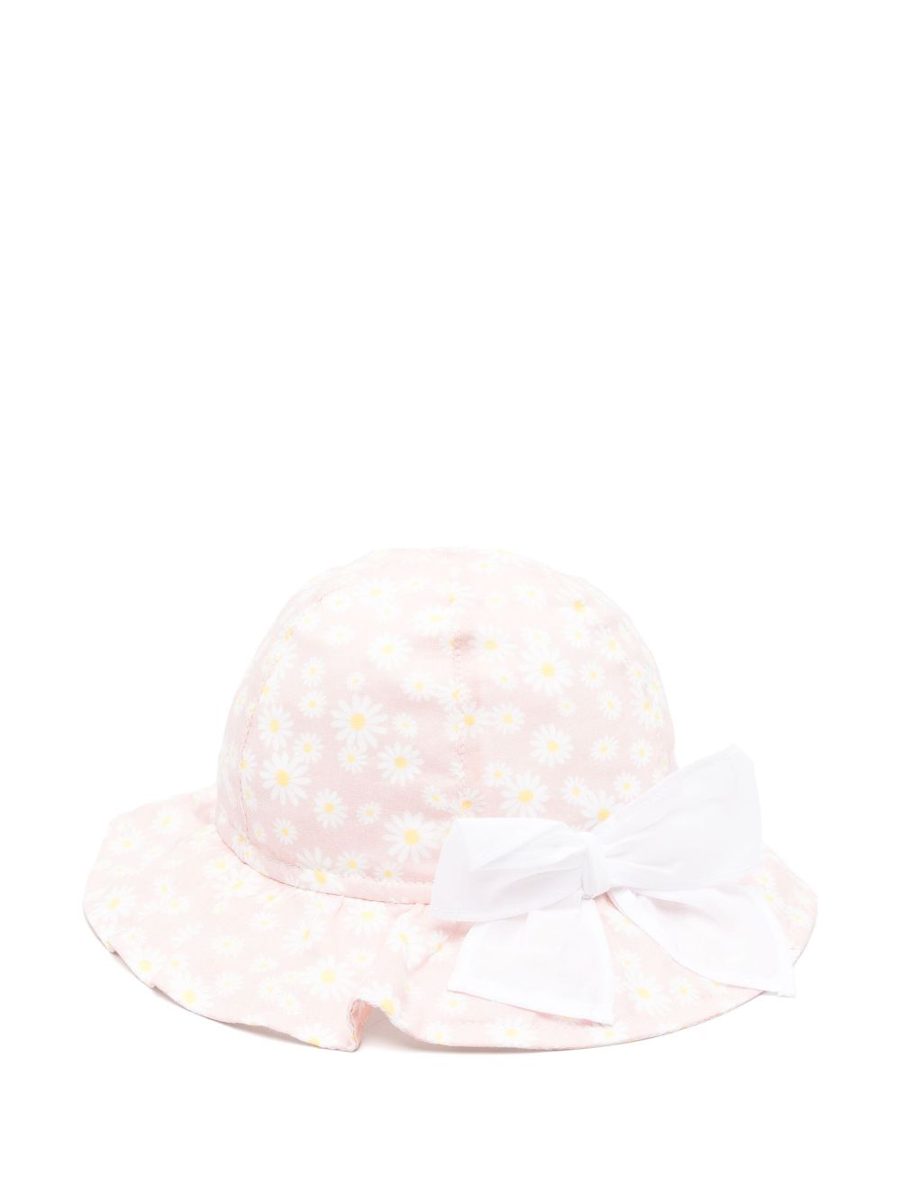 Il Gufo floral-print hat - Pink