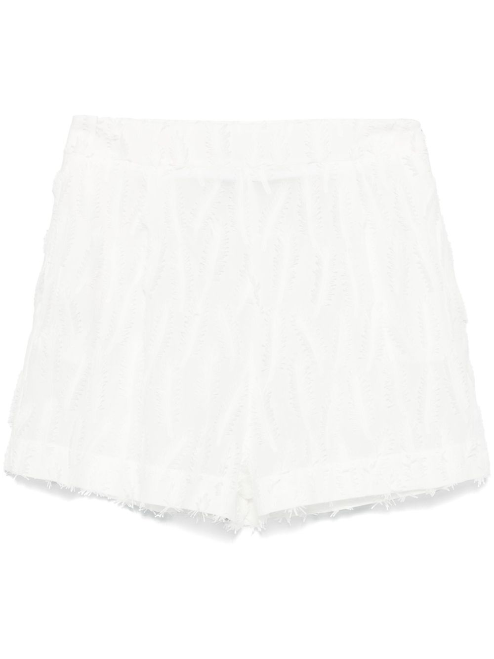 Federica Tosi appliqué-detail shorts - White