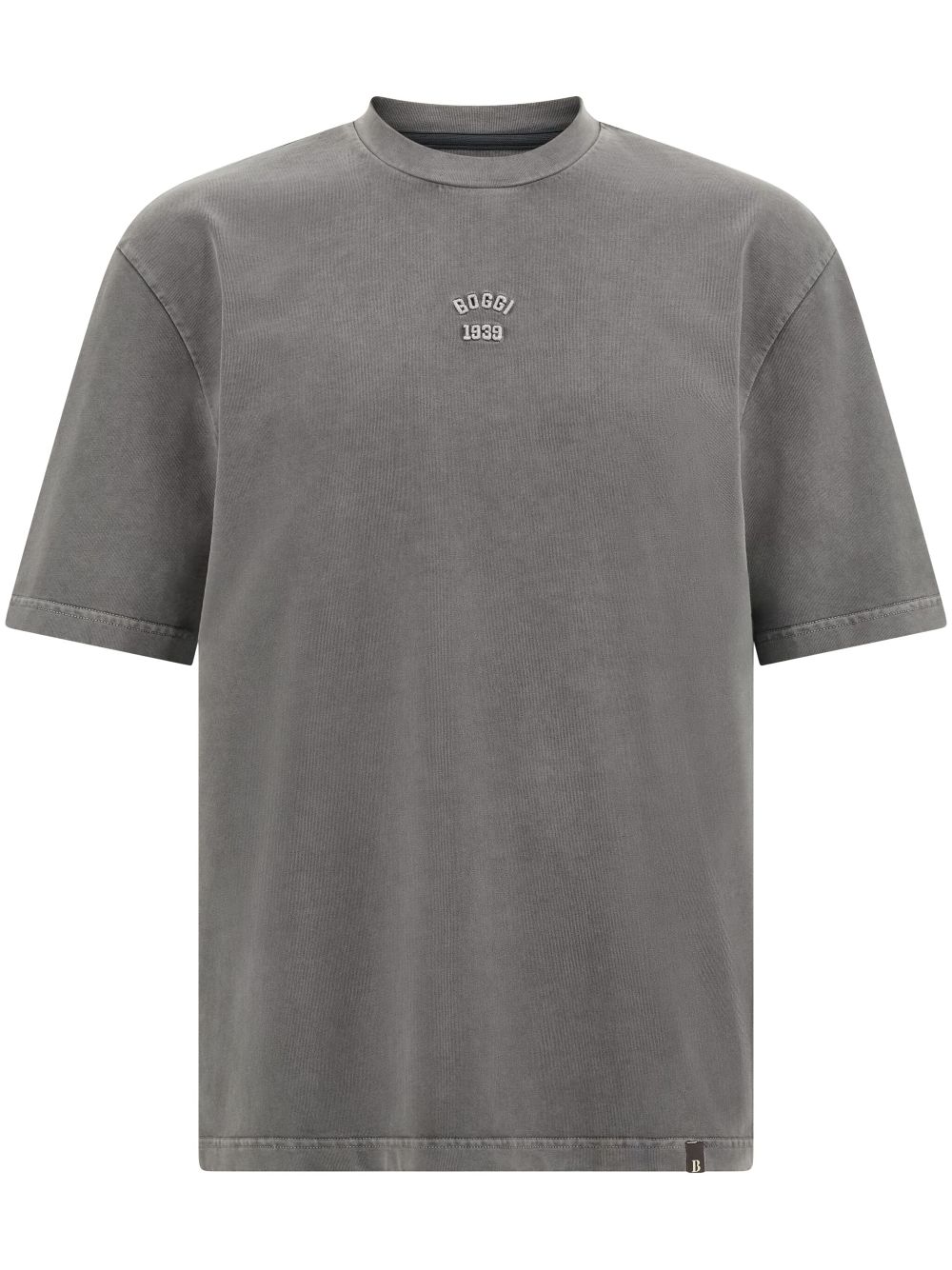 Boggi Milano cotton jersey T-shirt - Grey