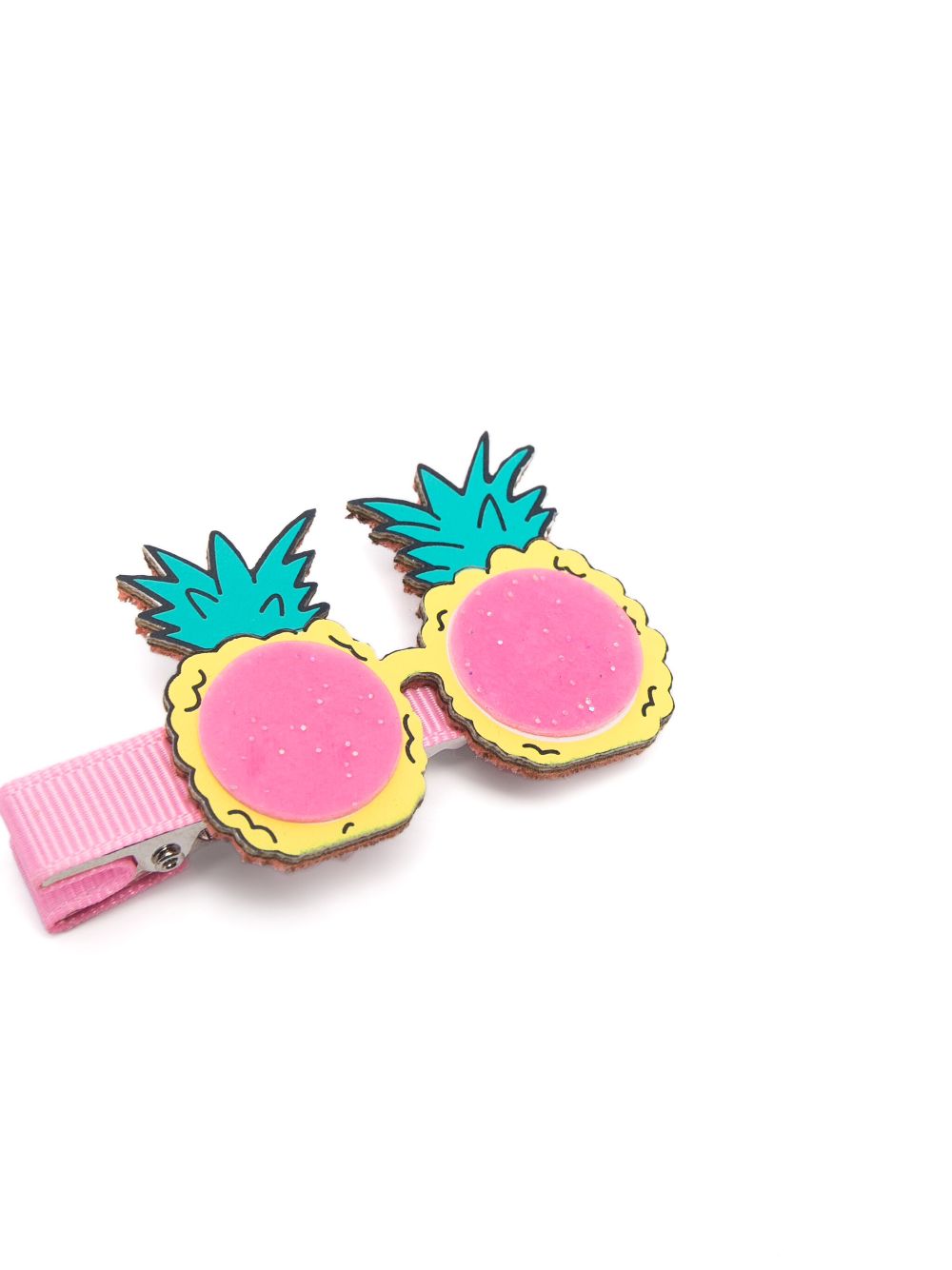 Billieblush pineapple-shaped hair clip - Roze