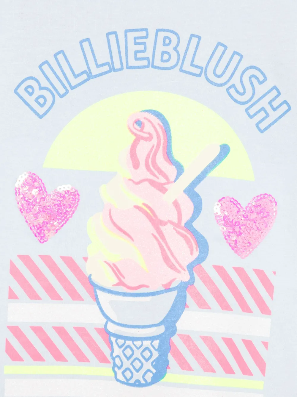 Billieblush T-shirt met print Blauw