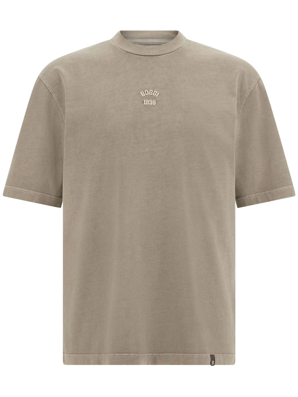 Boggi Milano cotton jersey T-shirt - Brown