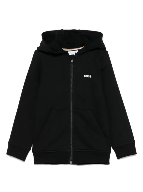 BOSS Kidswear logo-print hoodie