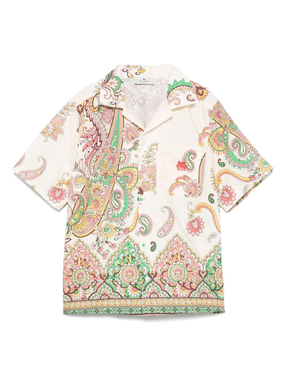 ETRO KIDS paisley-print shirt - Neutrals