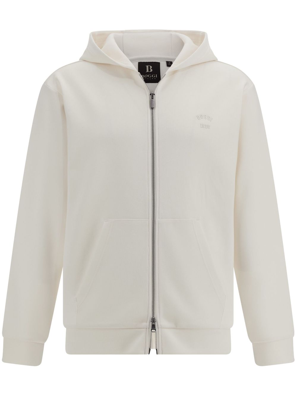 Boggi Milano full-zip hoodie - Neutrals