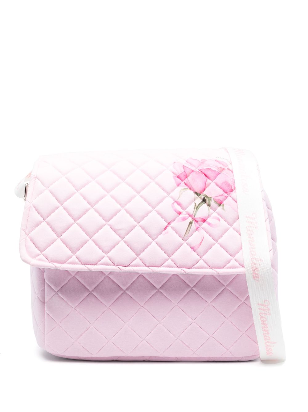 Monnalisa quilted changing bag - Pink