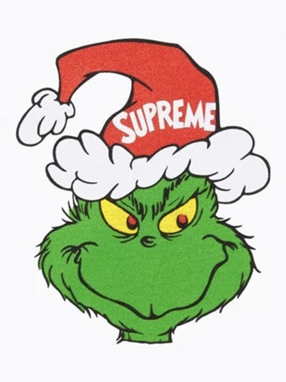 Supreme Grinch T-shirt - Wit