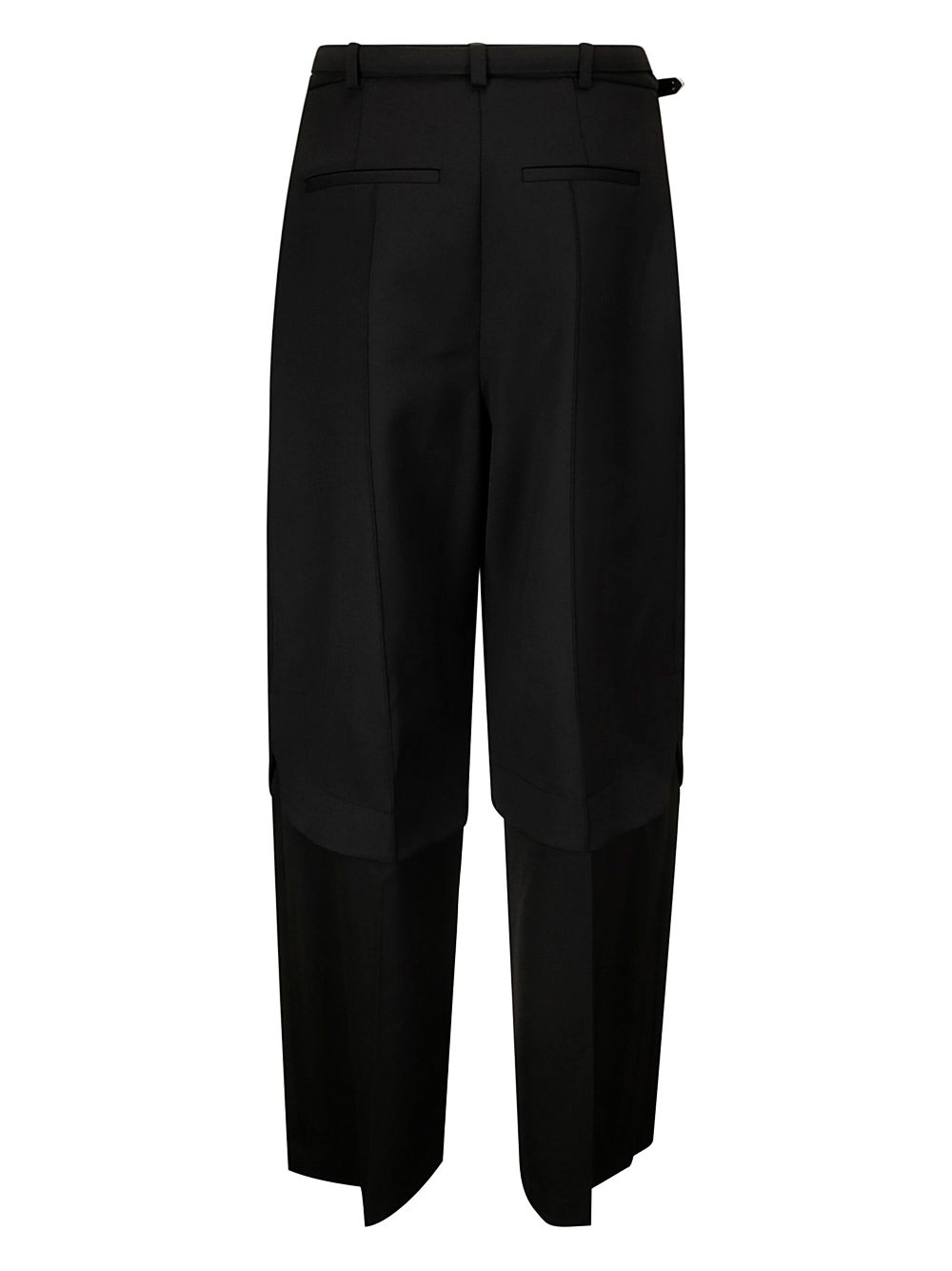 Ssheena straight-leg trousers - Black