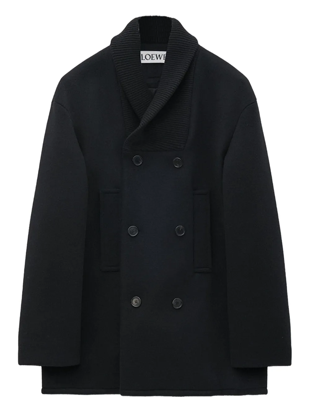 double-breasted coat