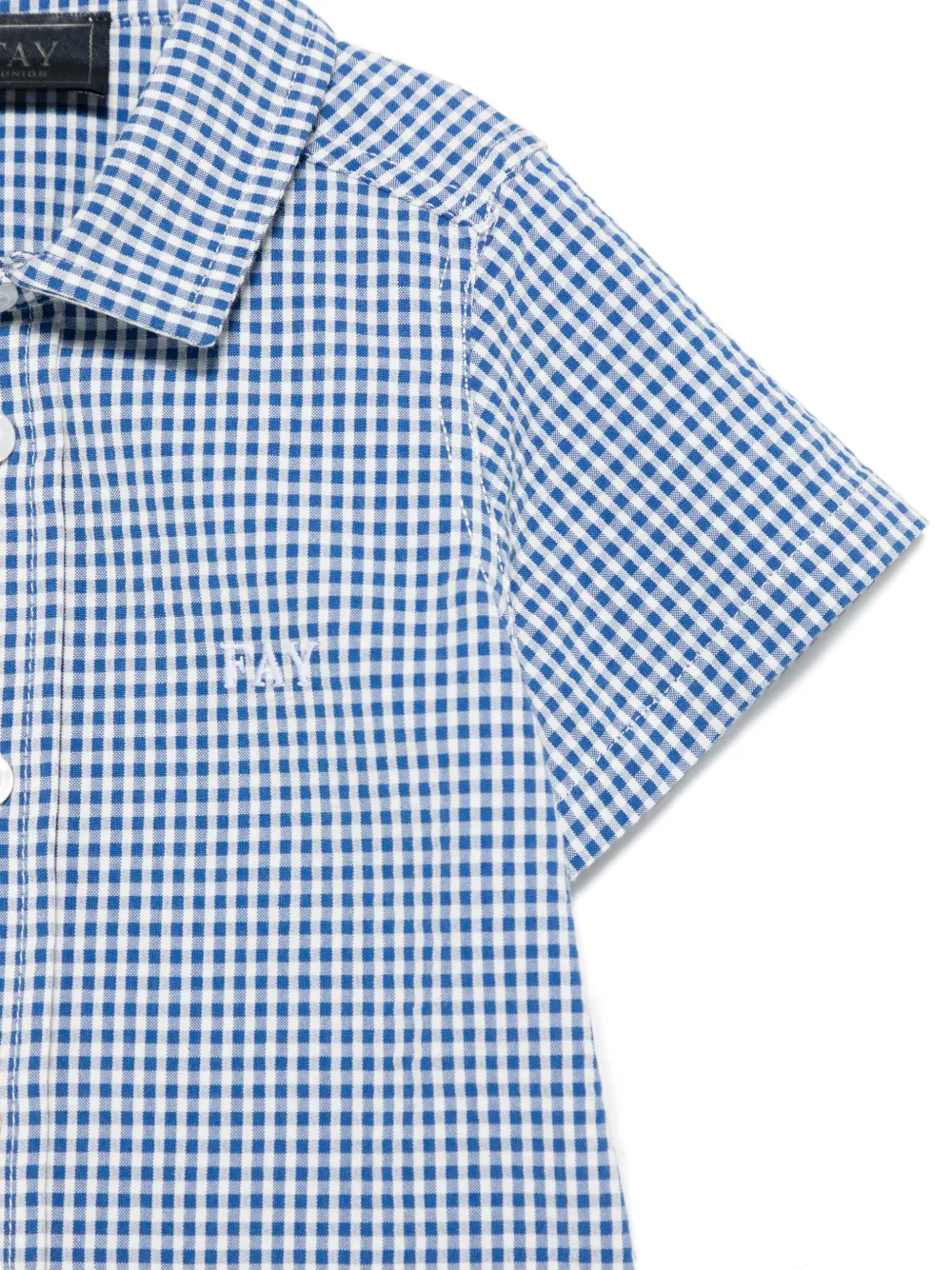 Fay Kids Hemd mit Vichy-Karo | Tops | Image 3