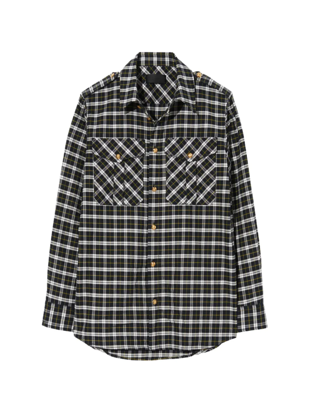 Nili Lotan Camicia a quadri - Nero