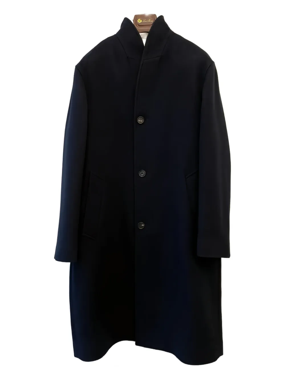 Loro Piana Cappotto con bottoni - Blu