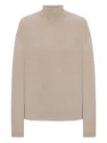 Jil Sander turtleneck cashmere sweater - Neutrals