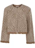 By Malene Birger zebra-print jacket - Brown