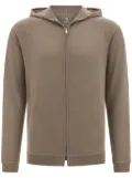 Boggi Milano full zip sweater - Brown