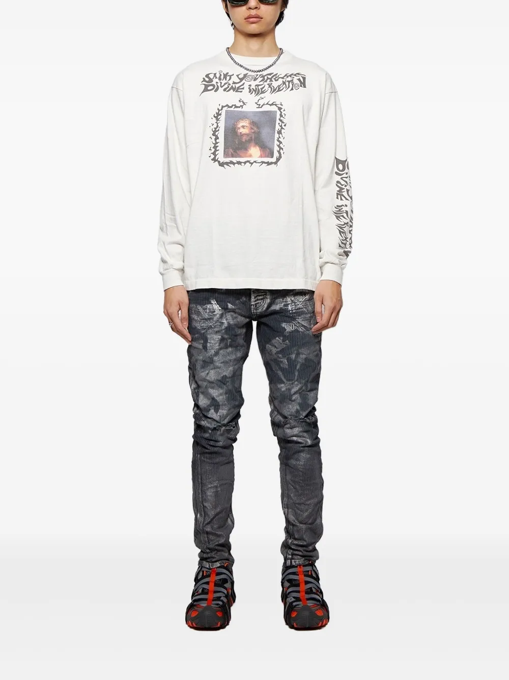 Purple Brand Hickory Overdye jeans - Grijs