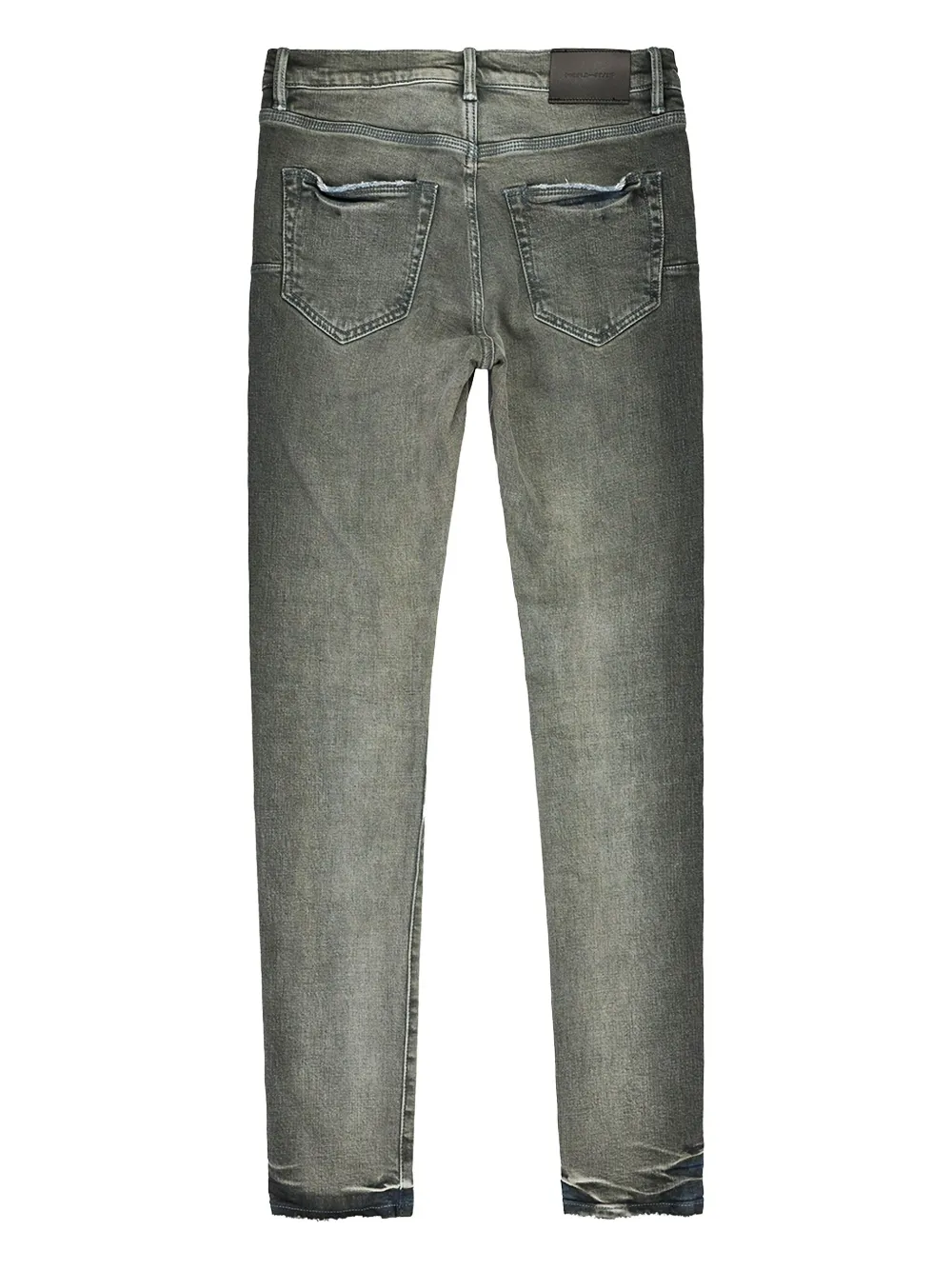 Purple Brand side-stripe faded Grey jeans - Grijs