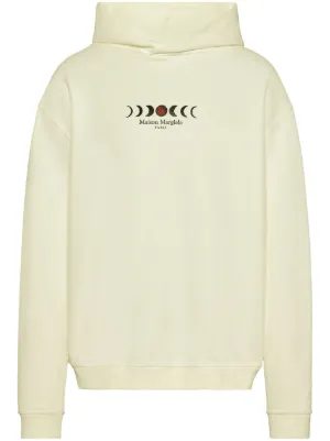 Maison Margiela Hooded Sweatshirt | White | FARFETCH