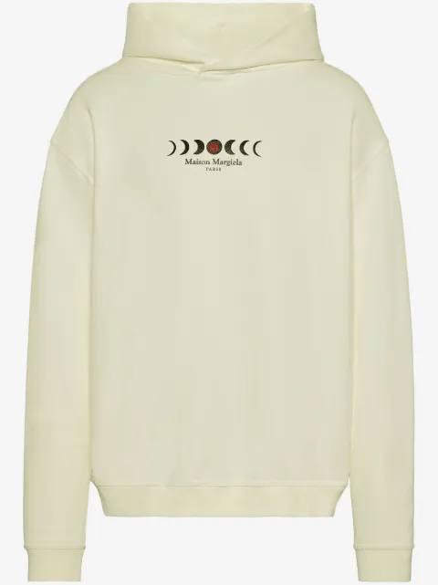 Maison Margiela hoodie con logo estampado