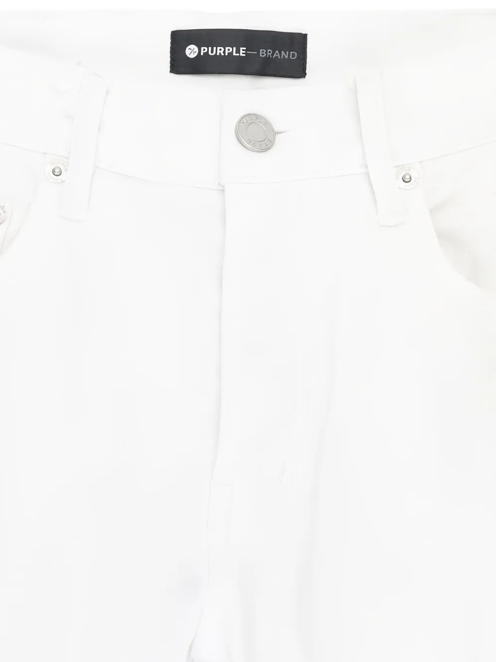 Purple Brand Jeans met cargo zakken Wit