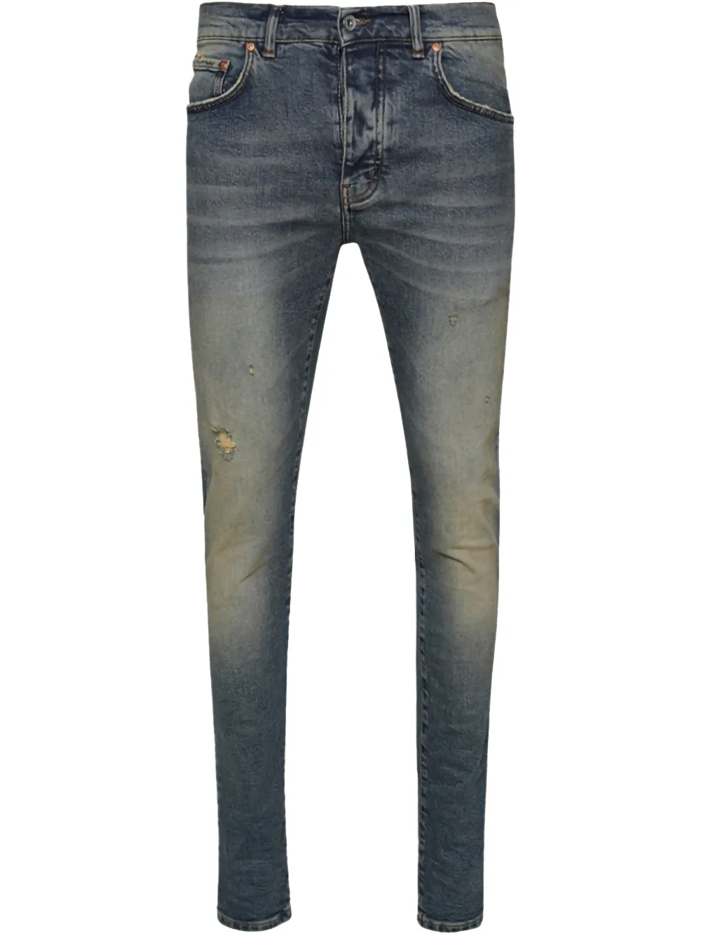 Purple Brand P001 Worn Fade jeans Blauw