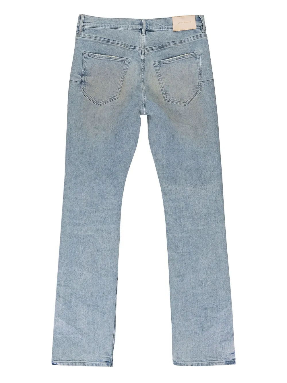 Purple Brand P004 Worn Flare "Blue" straight jeans - Blauw