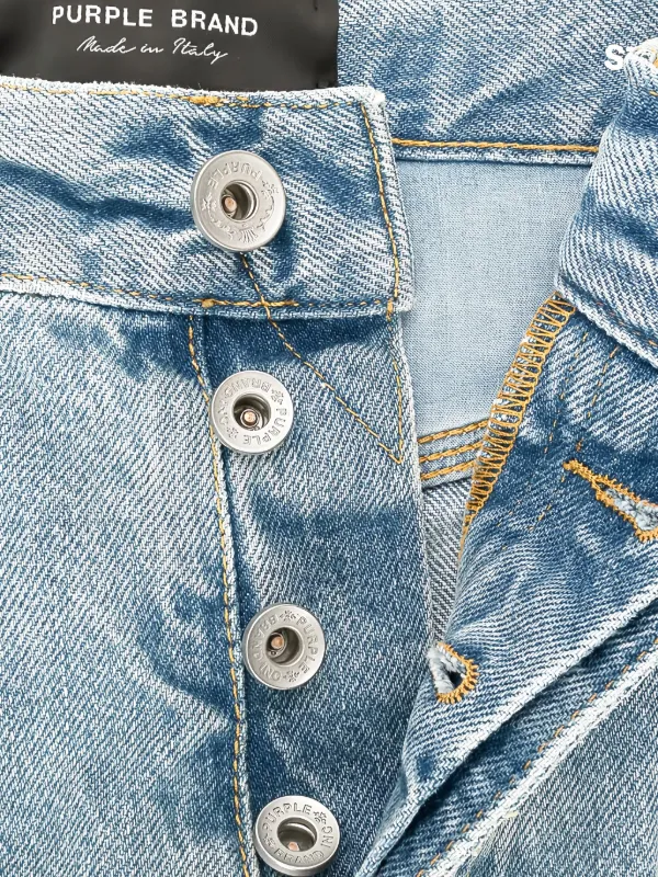 Purple Brand crystal-embellished Jeans | Blue | FARFETCH