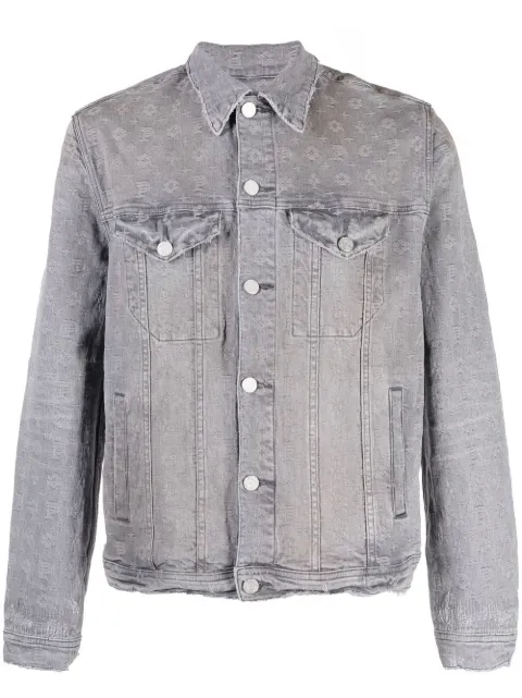Purple Brand jacquard denim jacket