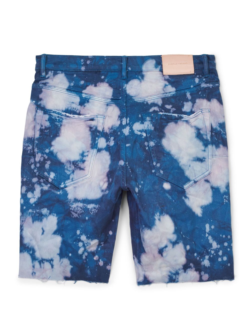 Purple Brand Shorts met gebleekt-effect - Blue