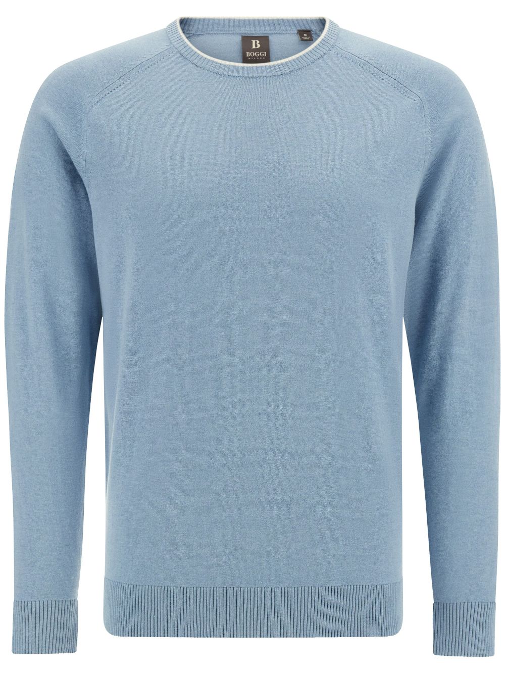 Boggi Milano crew-neck sweater - Blue