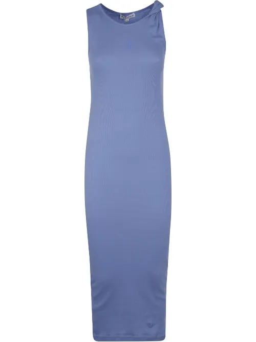 Robe longue à une bretelle torsadée - JW Anderson - Modalova