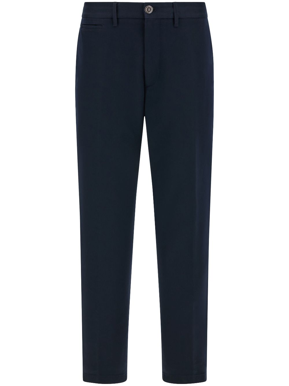 Boggi Milano stretch-cotton trousers - Blue