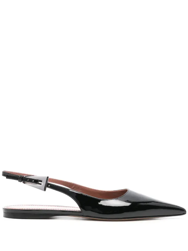 Paris texas フラットシューズ Paris Texas Jessica Western フラットシューズ | ブラック | FARFETCH JP