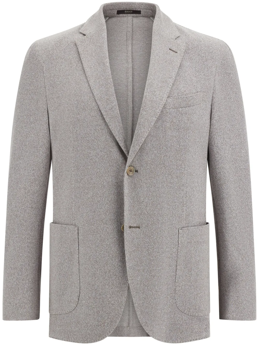 Boggi Milano B jersey blazer Grijs